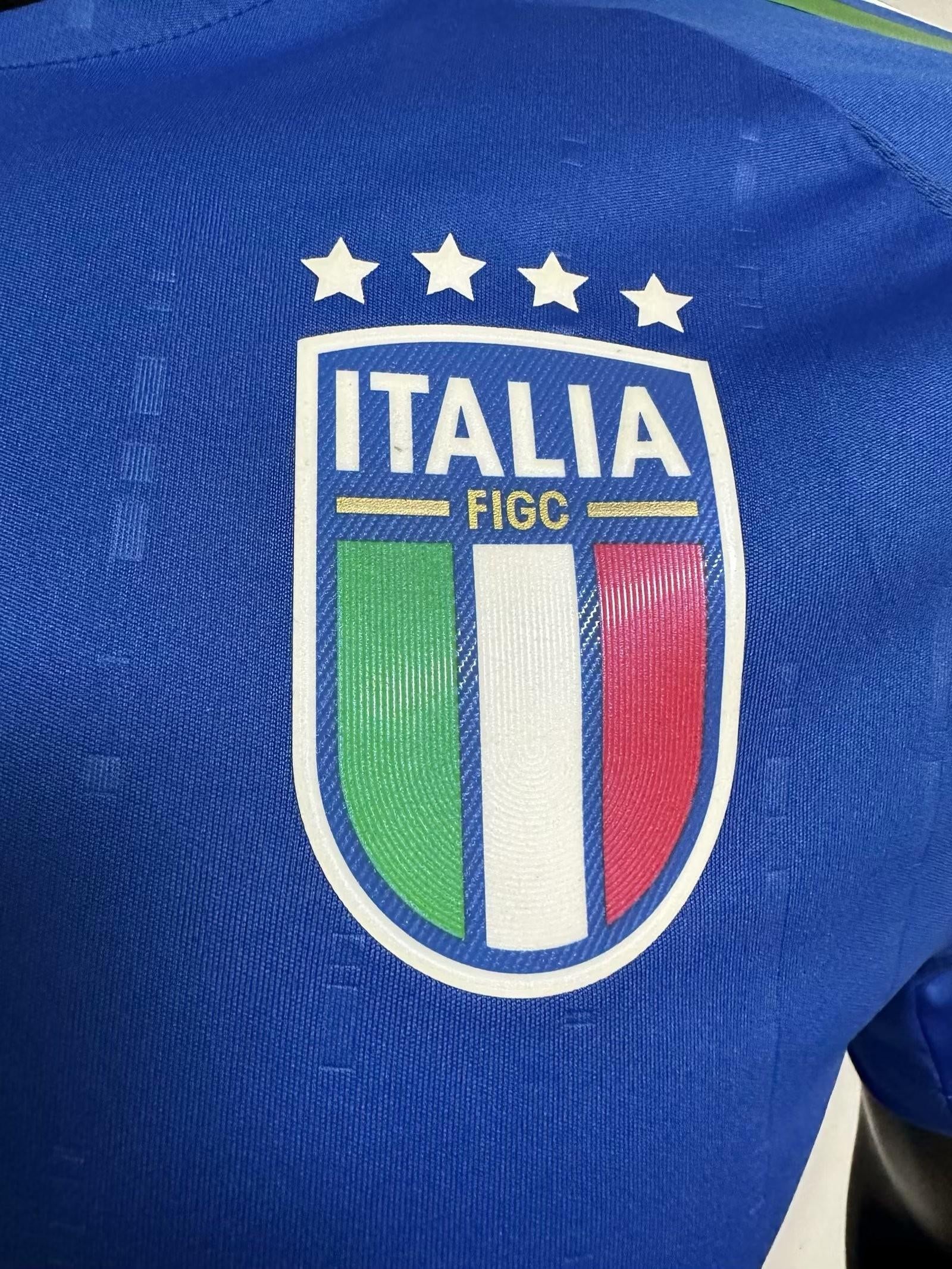 ITALIE MAILLOT DOMICILE VERSION PLAYER 2024 2025