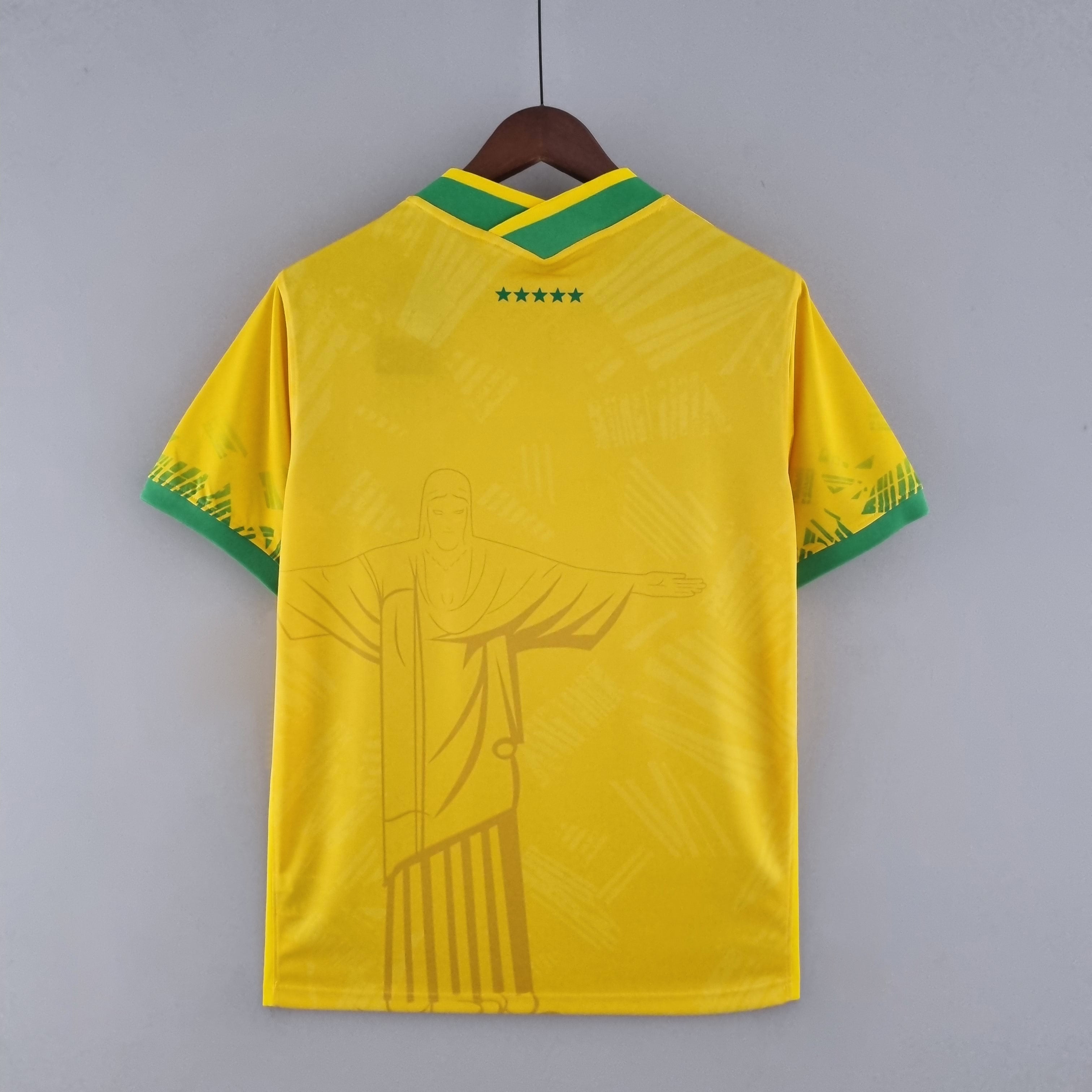 Brésil maillot Édition spéciale Jaune 2022