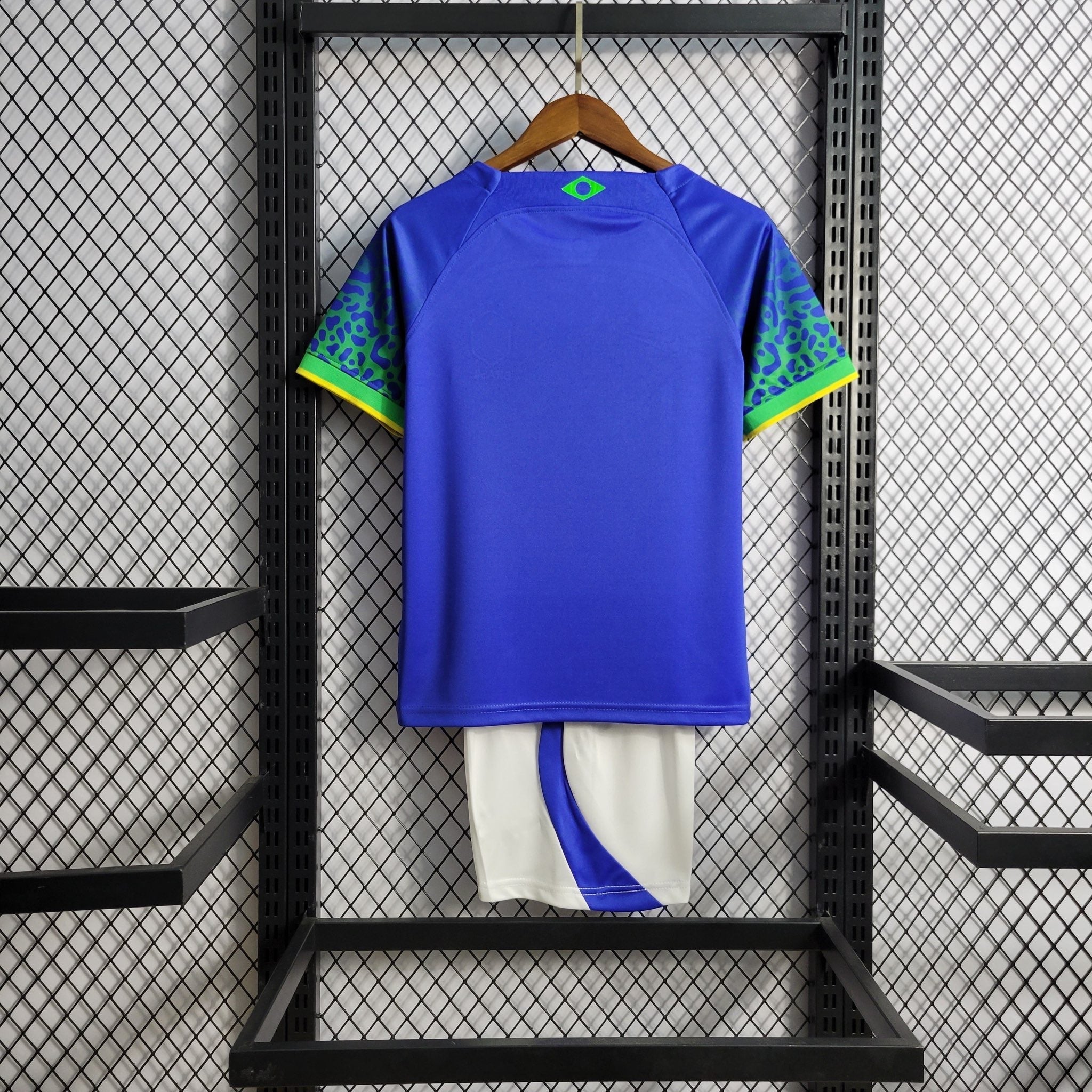 Brésil maillot Extérieur ensemble Enfant 2022 2023