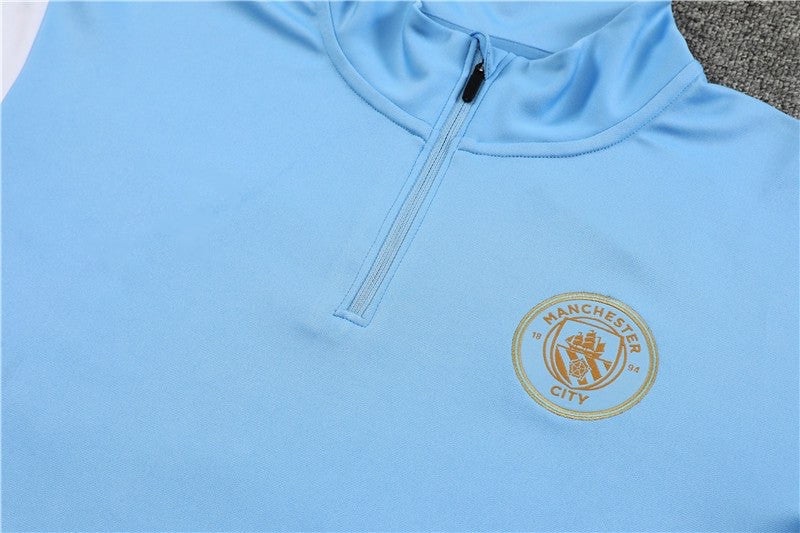 Ensemble Manchester City Bleu Clair 2023 2024