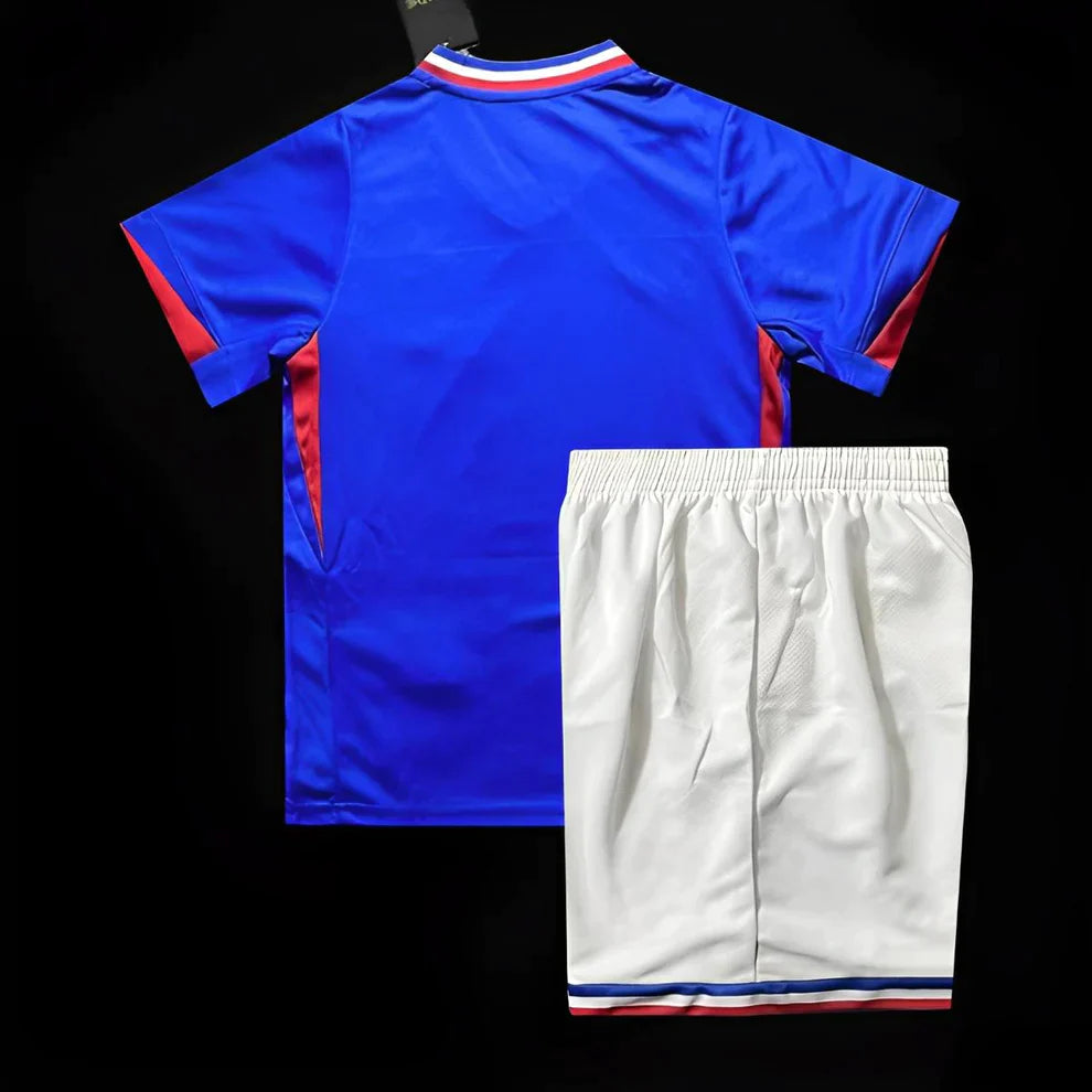 FRANCE MAILLOT DOMICILE ENSEMBLE ENFANT 2024 2025